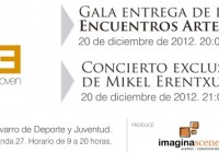 Gala entrega de premios del programa Encuentros Arte Joven 2012