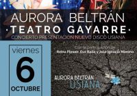 Aurora Beltrán presenta su nuevo disco Usiana